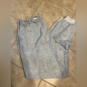 Ladies Heather Gray Lululemon Jogger Size M
